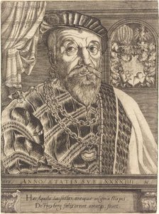 Pancraz von Freyberg Hohenschau, 1553. Creator: Hans Sebald Lautensack.