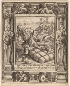 Merchant, 1651. Creator: Wenceslaus Hollar.
