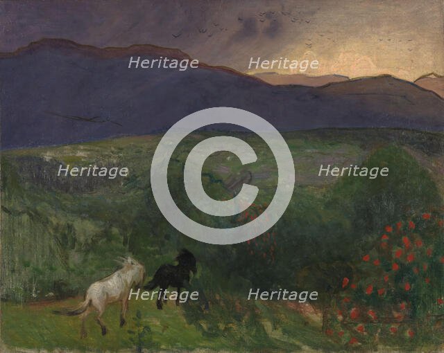 Approaching Storm, 1896. Creator: Halfdan Egedius.