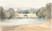 Bridge at Knaresborough, c. 1802/1804. Creator: James Bulwer.