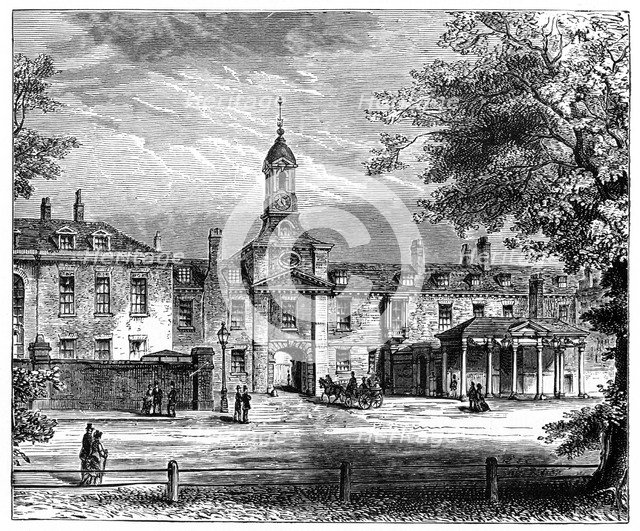 West front of Kensington Palace, London, 1900. Artist: Unknown