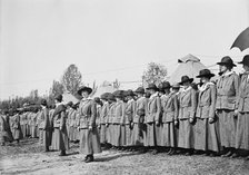 Woman's National Service School, Under Woman's Section, Navy League, Review, 1916. Creator: Harris & Ewing.