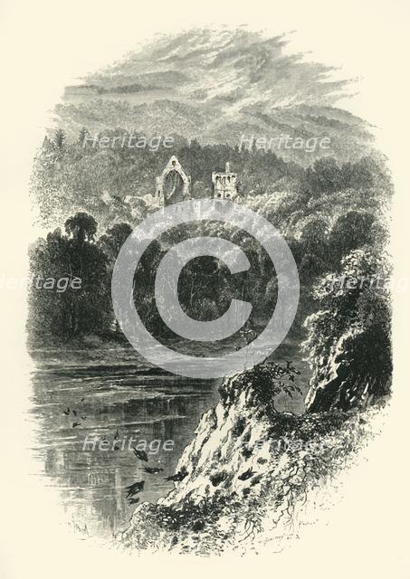 'Dryburgh Abbey', c1870.