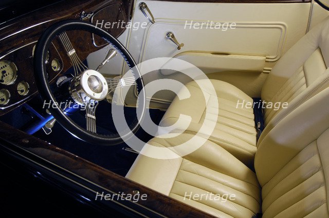 Ford Coupe Custom 1934. Artist: Simon Clay.