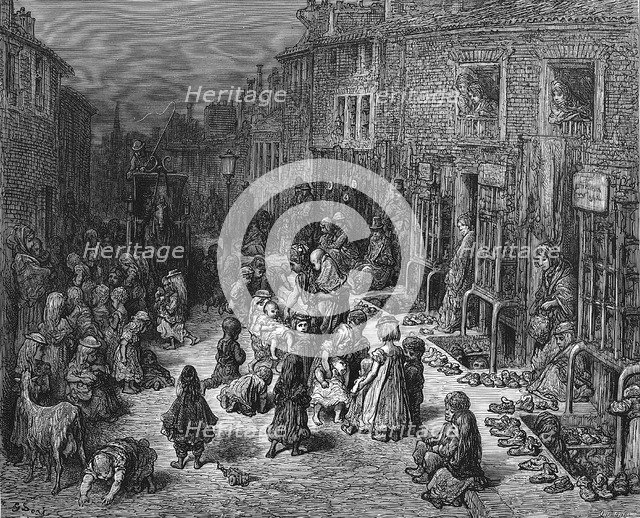 'Dudley Street, Seven Dials', London, 1872. Artist: Unknown