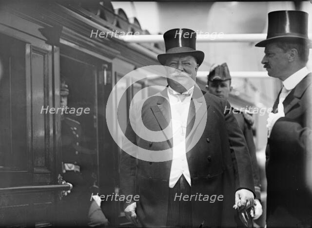 German Squadron Visit To U.S. Taft, 1912. Creator: Harris & Ewing.