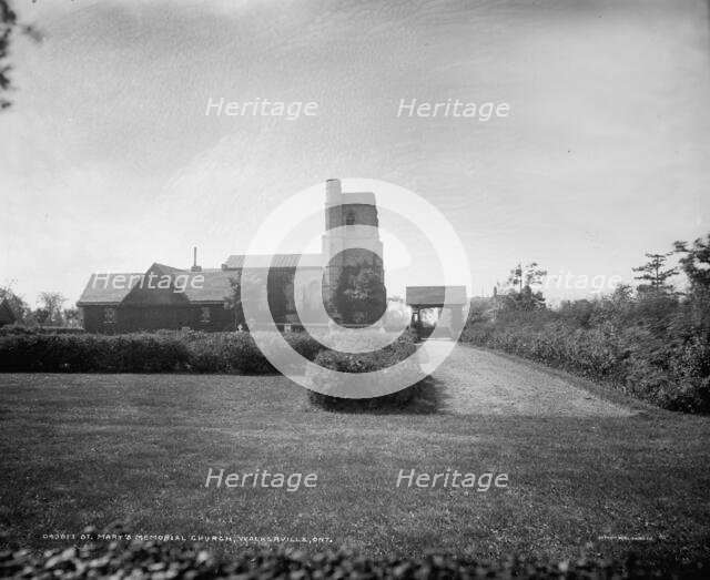 St. Mary's Memorial Church, Walkerville, Ont., between 1905 and 1915. Creator: Unknown.
