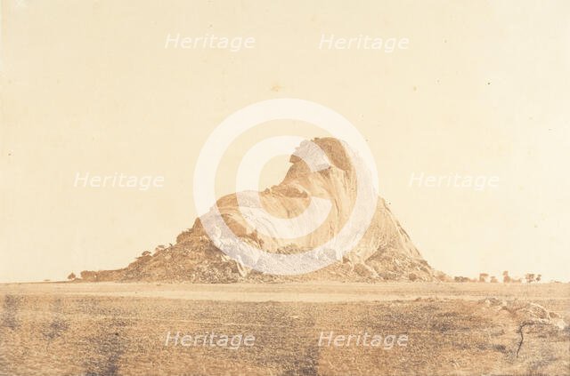 The Elephant Rock, January-February 1858. Creator: Captain Linnaeus Tripe.