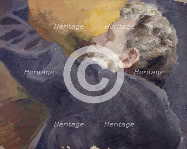 Roll painting, between 1895 and 1905. Creator: Alfred Philippe Roll.