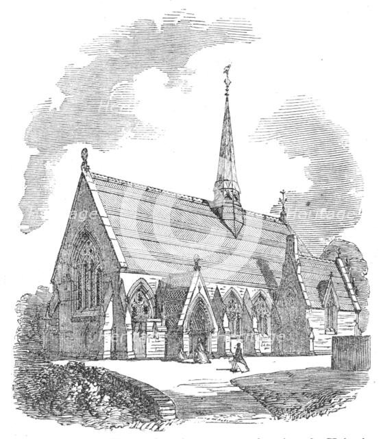 Rosslyn-Hill Chapel, Pilgrim-Lane, Hampstead, 1862. Creator: Unknown.
