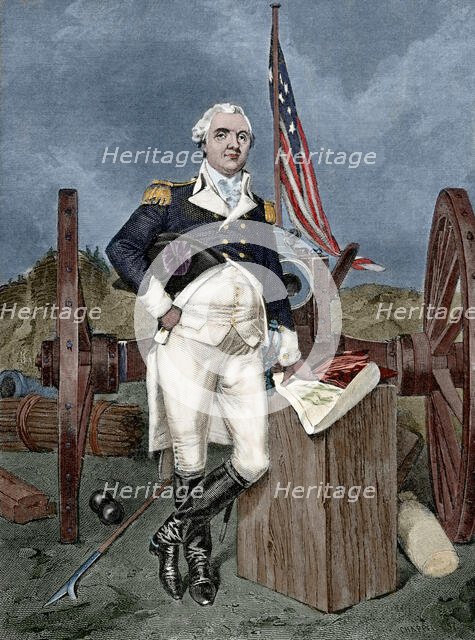 Henry Knox, American army officer, 19th century.  Creator: Unknown.