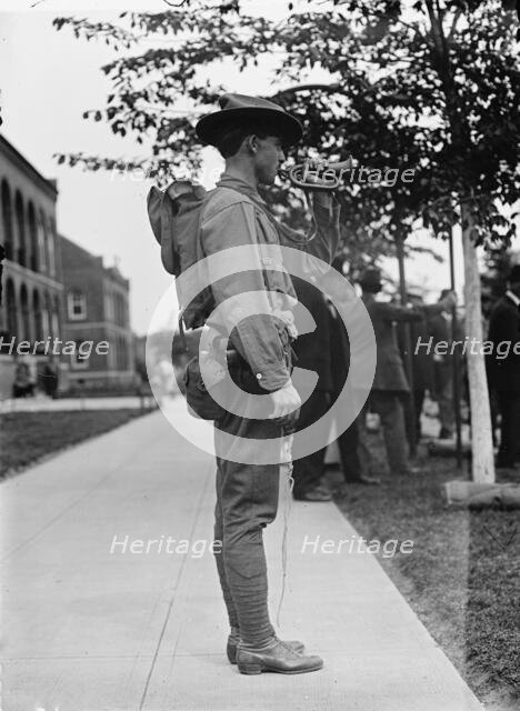 U.S. Army Inspection, 1910. Creator: Harris & Ewing.
