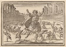 Skirmish in a Roman Circus, 1621. Creator: Edouard Eckman.