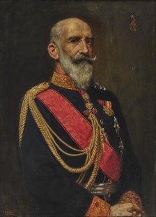 Portrait of Duke Philipp of Württemberg (1838-1917). Creator: Auberlen, Wilhelm (1860-1948).