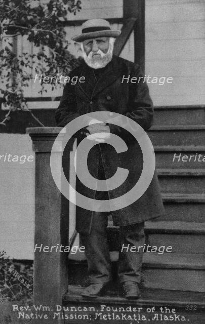 Rev. Wm. Duncan, between c1900 and c1930. Creator: Unknown.