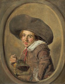 A Young Man in a Large Hat, 1626/1629. Creator: Frans Hals.