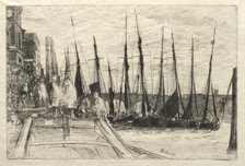 Billingsgate, 1859. Creator: James McNeill Whistler (American, 1834-1903).