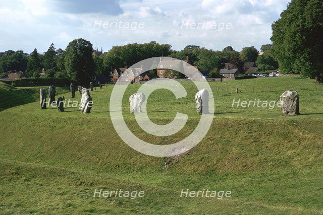 Avebury Standing Stones, 27th century BC.