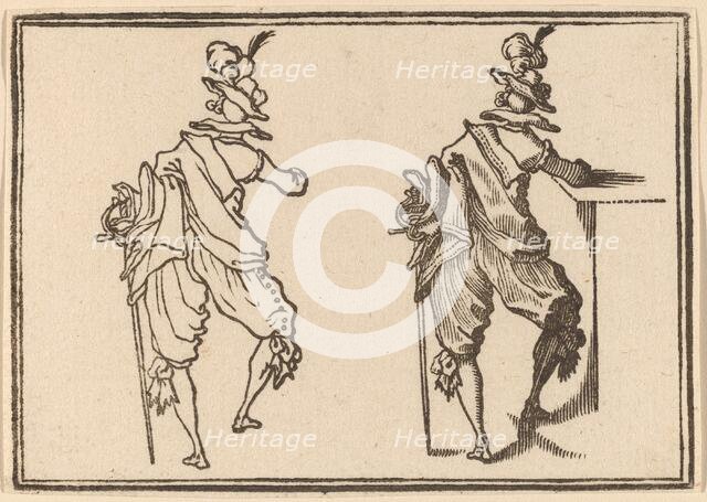 Man with Sword, 1621. Creator: Edouard Eckman.