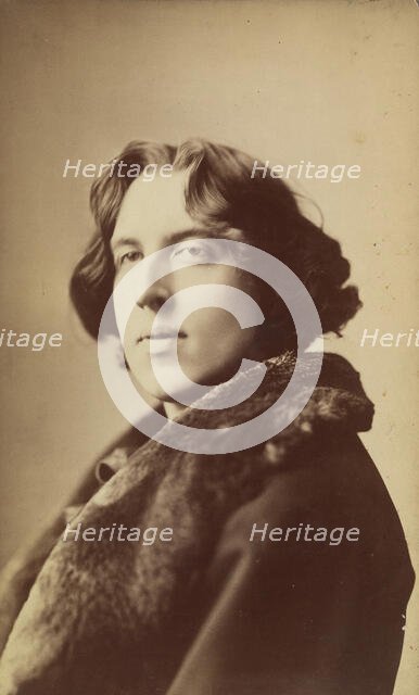 Oscar Wilde, 1882. Creator: Napoleon Sarony.