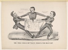The True Issue or "Thats Whats the Matter", 1864. Creator: Currier and Ives.