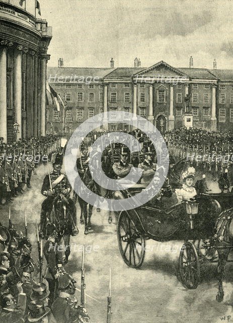 'The Visit of the Duke and Duchess of York to Dublin', 1897, (c1900).  Creator: W.D..