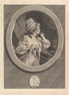 Au Moins Soyez Discret (At Least Be Discreet), 1789. Creator: Augustin de Saint-Aubin.
