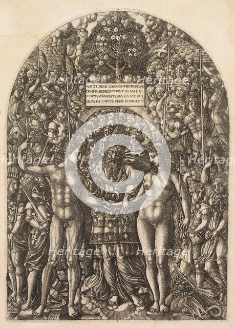 Marriage of Adam and Eve, 1555. Creator: Jean Duvet (French, 1485-1561).