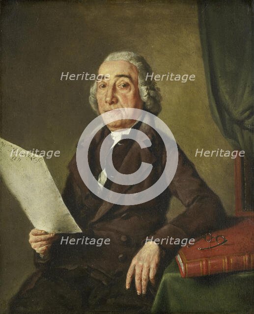 Jacob de Vos Sr (1735-1833), Amsterdam Art Collector, 1811. Creator: Wybrand Hendriks.