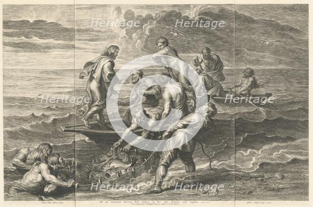 The Miraculous Draught of Fishes. Creator: Boetius Adams Bolswert.
