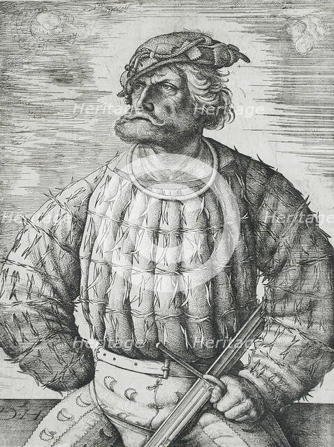 Kunz von der Rosen, before 1515. Creator: Daniel Hopfer.