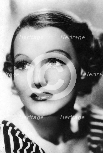 Constance Cummings (1910-2005), American-born British actress, c1930s-c1940s. Artist: Unknown