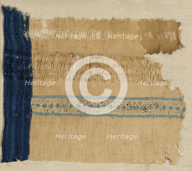 Fragment, Egypt, Arab period (641-969)/Fatimid period (969-1171)/Ayyubid period (1171-1250)... Creator: Unknown.