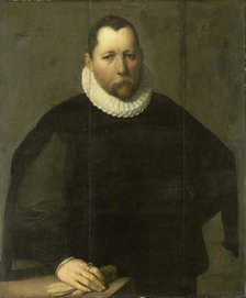 Pieter Jansz Kies (c 1536-97). Burgomaster of Haarlem, 1596. Creator: Cornelis Cornelisz van Haarlem.