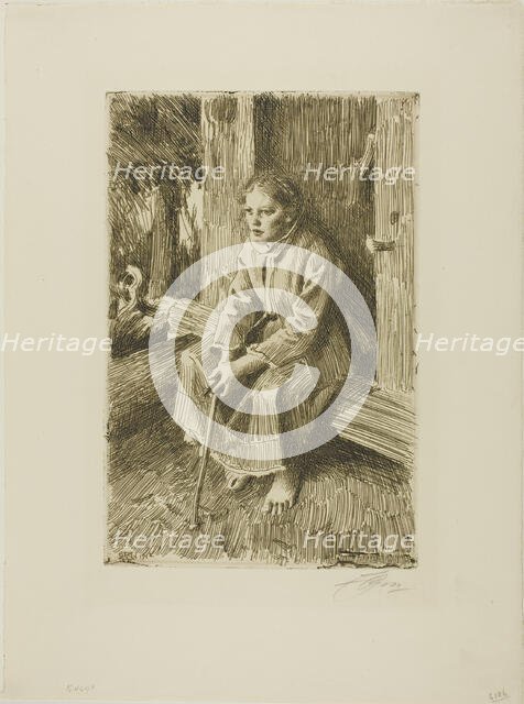 Vallkulla, 1912. Creator: Anders Leonard Zorn.