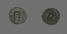 Tetradrachm (Coin) Portraying Emperor Gallienus, 267-268. Creator: Unknown.