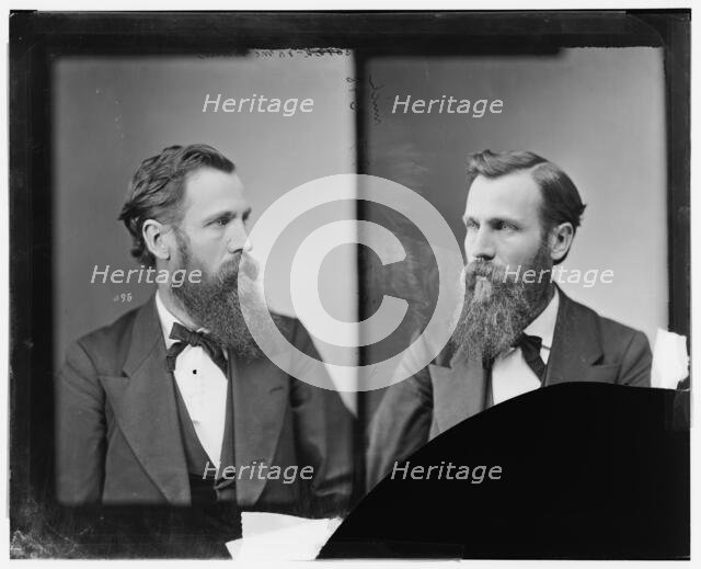 Jonas Hartzell McGowan of Michigan, between 1865 and 1880. Creator: Unknown.