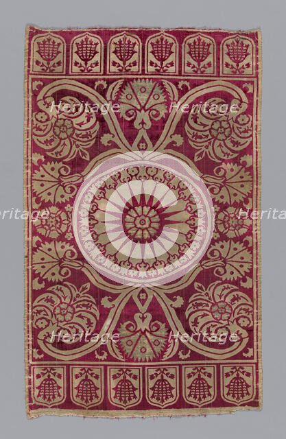 Cushion cover, Turkey, 1601/25. Creator: Unknown.