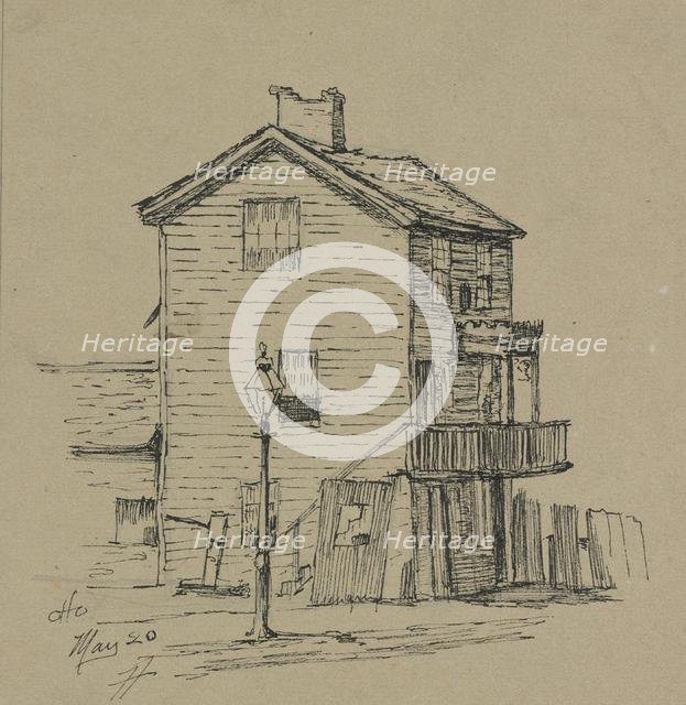 An Old House, Cleveland. Creator: Otto H. Bacher (American, 1856-1909).