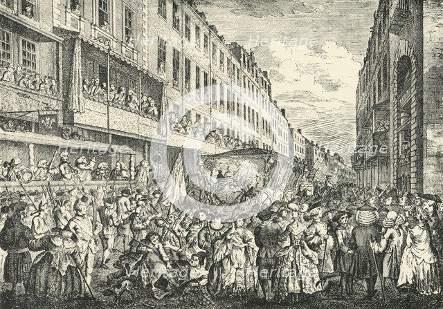 'Cheapside on Lord Mayor's Day, 1761', (1925). Creator: Unknown.