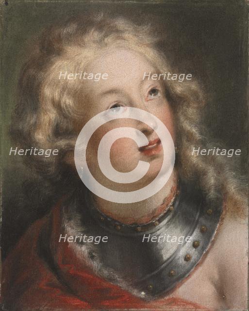 Head of a Woman, first half 18th century. Creator: Rosalba Carriera (Italian, 1675-1757).