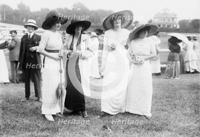 Aurelia Phelan, Dorothy Lazarus, Helen Smith, and Millie Lytle, between c1910 and c1915. Creator: Bain News Service.