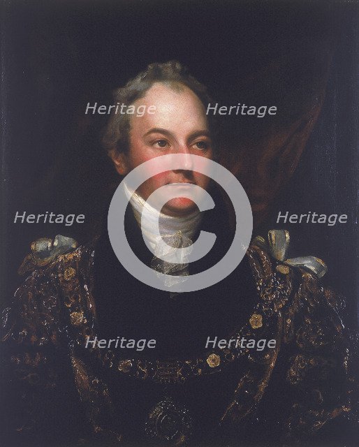 Sir Claudius Stephen Hunter. 1813. Artist: Samuel Drummond