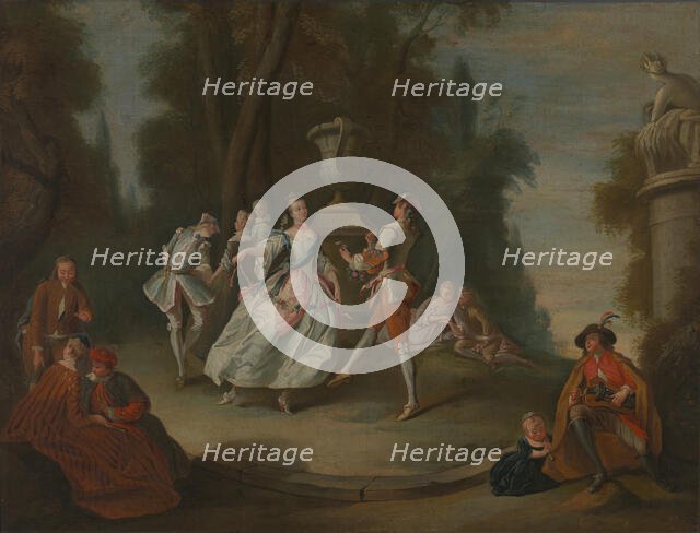 Rustic Dance, 18th-19th century. Creator: Unknown.