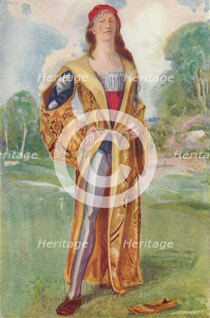 'A Man of the Time of Henry VII', 1907. Artists: Dion Clayton Calthrop, King Henry VII.