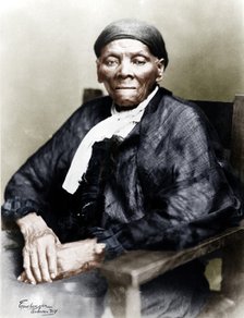 Harriet Tubman, American anti-slavery activist, c1900. Artist: Unknown.