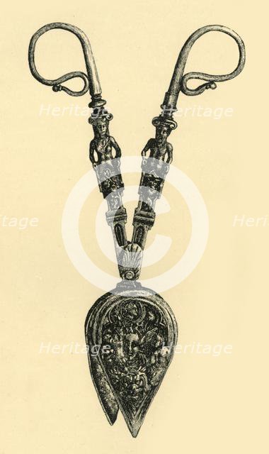 Candle snuffers, 16th century?, (1881).  Creator: W Wise.