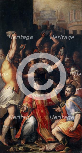 The Martyrdom of Saint Stephen, 1571. Creator: Vasari, Giorgio (1511-1574).