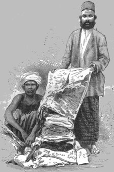 'Moors-- Cloth Vendors; Four Months in Ceylon', 1875. Creator: Unknown.