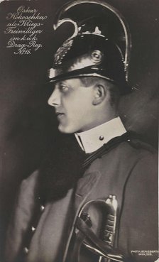 Oskar Kokoschka as a Military volunteer, 1915. Creator: Schieberth, Hermann (1876-c. 1948).